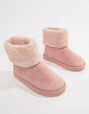 DESIGN Nolan bootie slippers