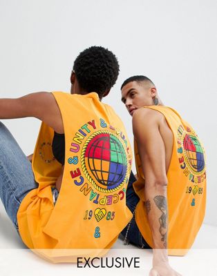 DESIGN x glaad& tank with back print