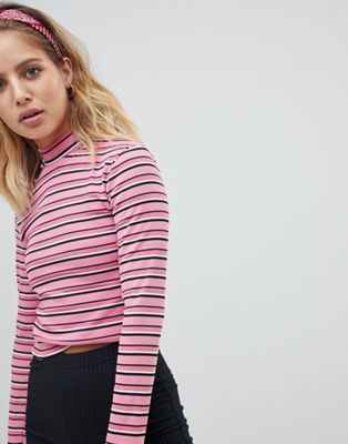 Nobody's Child Long Sleeve crop top