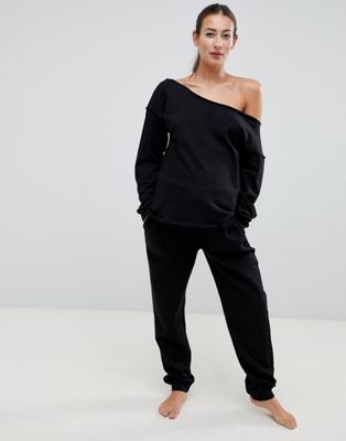 DESIGN Maternity raw edge sweat