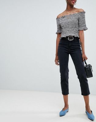 New Look Harlow Straight Leg Crop Jean