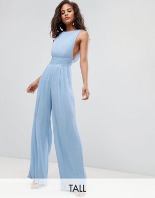 Missguided Tall Pleated Jumpsuit