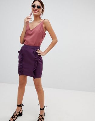 NA-KD - Two Side Frill Skirt