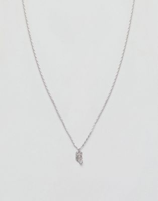 DESIGN necklace with scorpion pendant in silver