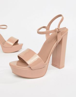 Aldo platform heeled sandals