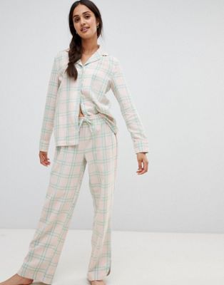 Chelsea Peers check print pyjama set