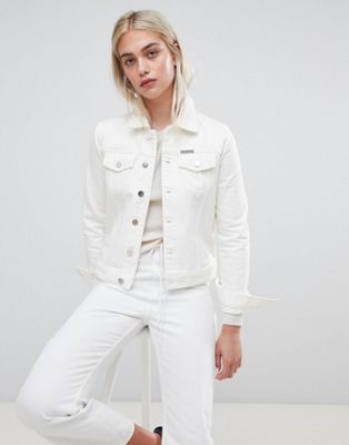 Calvin Klein clean line denim trucker jacket