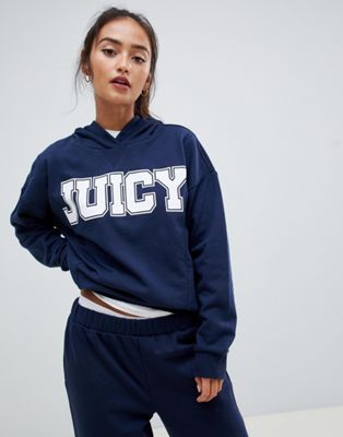 Juicy By Juicy Couture oversize logo hoodie