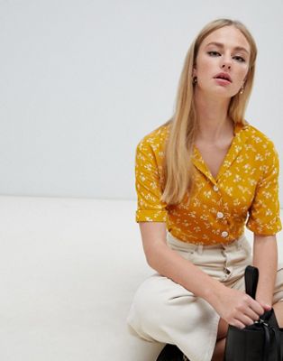 New Look Ditsy Floral Blouse