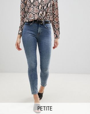 New Look Petite Acid Skinny Ankle Grazer Jeans