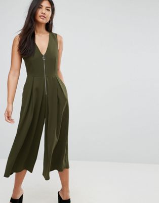 Jumpsuit with Ring Pull Detail