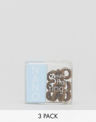 Invisibobble Nano Styling Hair Tie - Pretzel Brown