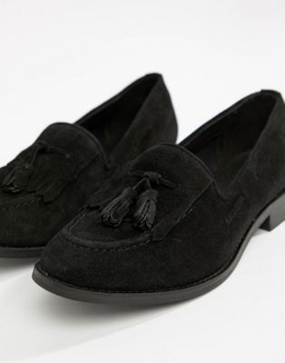H by Hudson Fringe Suede Loafer