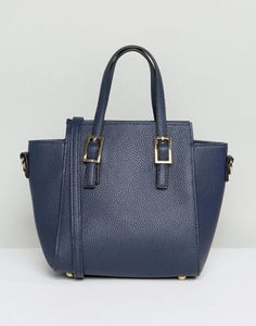 Amy Lynn Structured Tote Bag With Optional Shoulder Strap