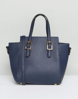Amy Lynn Structured Tote Bag With Optional Shoulder Strap