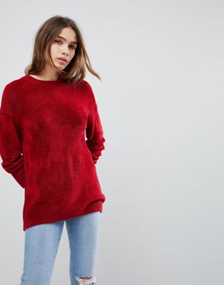 Oversized Sweater in Chenille
