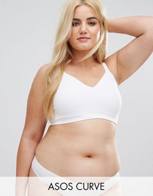 DESIGN Curve supportive textured bralette