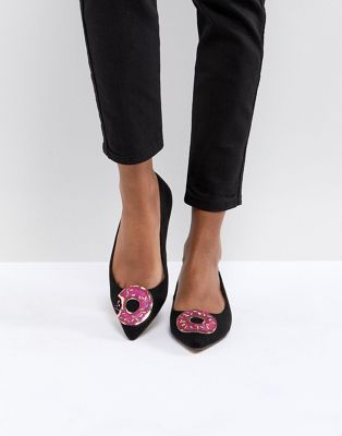 LAYER CAKE Doughnut Ballet Flats