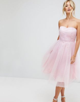Hell Bunny Bandeau Tulle Dress
