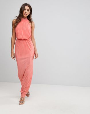Love Pleated Maxi Dress