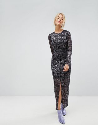 Gestuz Lace Maxi Dress