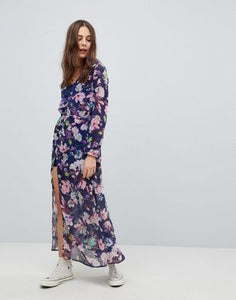 Brave Soul Saskia Cover Up Sheer Maxi Dress