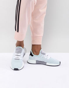 adidas Originals Deerupt Runner Sneakers In Green