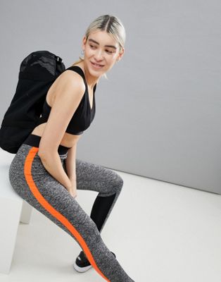 Missguided Side Stripe Gym Leggings