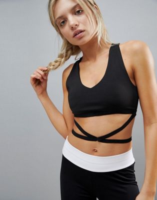 Kisaiya Cross Hem Sports Bra