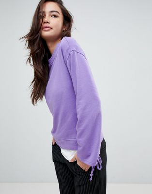 JDY rouched sleeve sweater