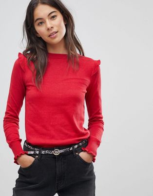 Oaiss Frill Sweater