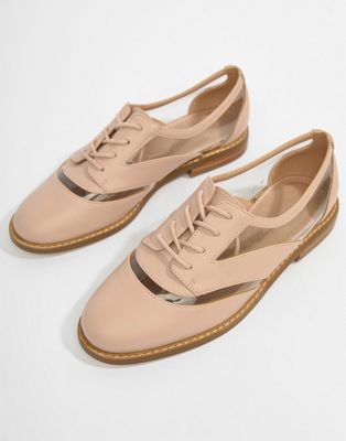 DESIGN Mica Lace Up Flat Shoes