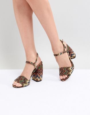 DESIGN Hamish Woven Heeled Sandals