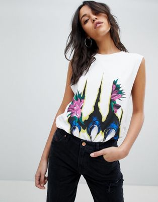 Diesel Drop Arm Claw Print Tank