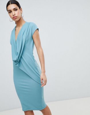 DESIGN Drape Front Dress