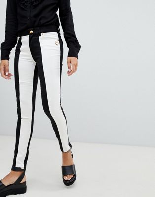 Love Moschino Monochrome Skinny Jeans
