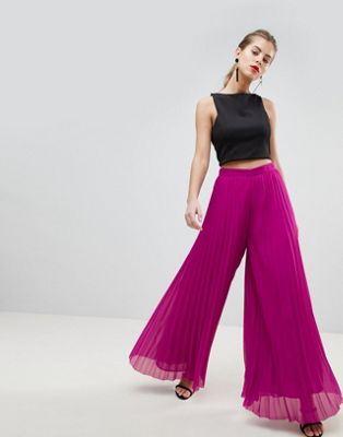 Morgan Pleated Palazzo Pant