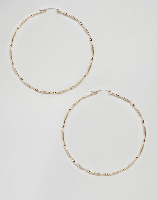 DESIGN Xxl 120Mm Twist Hoop Earrings