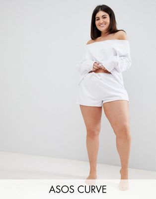 DESIGN Curve Raw Edge Short