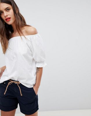 Esprit Bardot Flare Sleeve Top