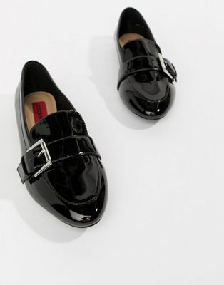 London Rebel Pointed Flat Shoes