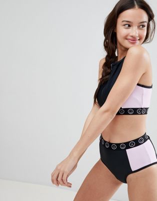 Lazy Oaf Happy Sad Bikini Bottoms