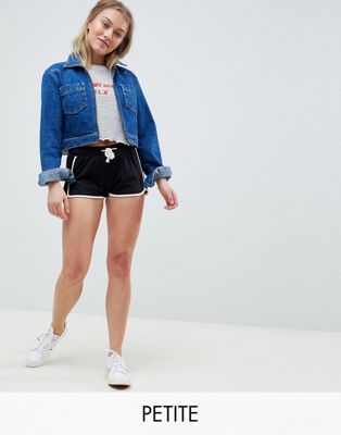 Brave Soul Petite Lillian Sporty Shorts