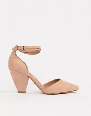DESIGN Speakeasy pointed mid heels