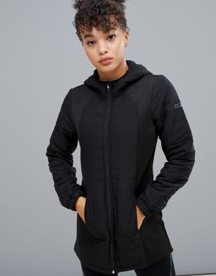 Only Play Hooded Long Jacket