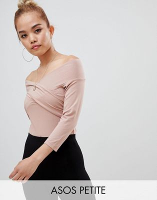 DESIGN Petite body with wrap front